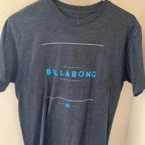 Billabong Grey T-Shirt Size Medium